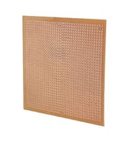 Ayt Bakır Plaket Delikli 200x300 mm 20x30 Cm Pertinaks