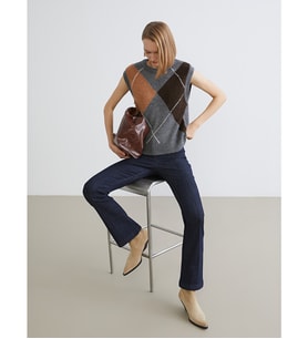 LCW Jeans İndigo Flare Kadın Jean Pantolon