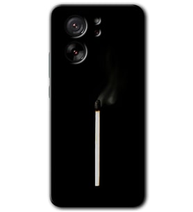 Xiaomi Mi 13T Pro Kılıf HD Desen Baskılı Arka Kapak - Sönmüş Kibrit