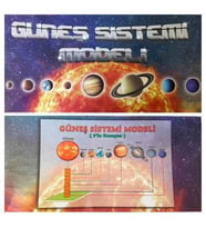 Mrc Güneş Sistemi 9Lu Gezegen Modeli