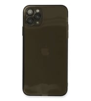 iPhone 11 Pro Kılıf Fly Lens Silikon - Siyah