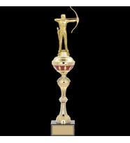 ODAK KUPA - Figürlü Kupalar - Okçu Figürlü Kupalar FG-064 B - 48 cm