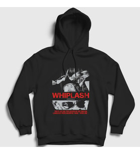 Presmono Unisex Siyah Good Job Baterist Film Whiplash Kapüşonlu Sweatshirt 480361tt