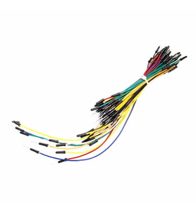 65 Parça Erkek-Erkek Jumper Kablo Seti Breadboard