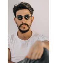 TOMY TİMY TG1358 4101M 44 Polarize Güneş Gözlüğü (Yeşil-Siyah)