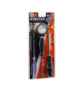 4pcs Tornavida Çok Amaçlı Set Düz Yıldız Tornavida Kontrol Kalem Elektrik Bant