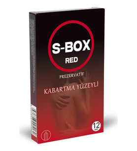 S-Box Red Prezervatif 12 Adet