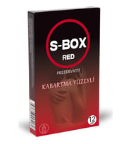 S-Box Red Prezervatif 12 Adet