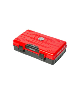 Firebird Seyahat Tipi 10 Kırmızı Humidor Puro Kutusu (Karışık)
