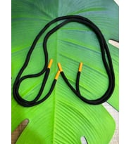80 CM 2 ADET TURUNCU STOFER SİYAH GİYİM BAĞI DİKİŞ GİYİM AKSESUARI