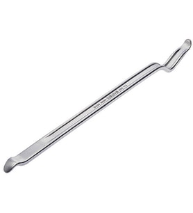 İzeltaş 6360260600 Kıvrık Uçlu Levye Krom 600 mm