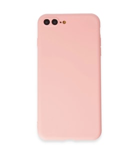 iPhone 7 Plus Kılıf First Silikon - Pudra