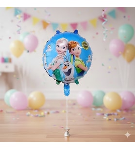 145 cm Frozen Elsa Anna Olaf Folyo Balon 18 İnç - Doğum Günü Parti Dekorasyon Balonu