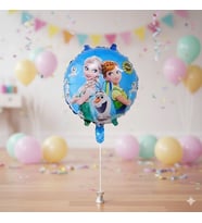 145 cm Frozen Elsa Anna Olaf Folyo Balon 18 İnç - Doğum Günü Parti Dekorasyon Balonu