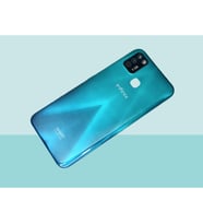 Tkgz - Infinix Smart 5 FULL KASA Arka Kapak Batarya Kapağı - YEŞİL