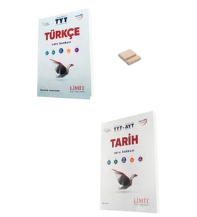 Limit TYT Türkçe ve Tarih Soru Bankası + Telefon Standı