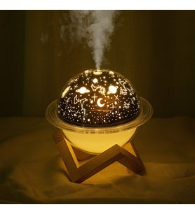 Difüzör Ay Lamba Renkl Humidifier 15 Cm
