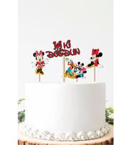 Minnie Mouse Pasta Süsü *Kalın Kağıt