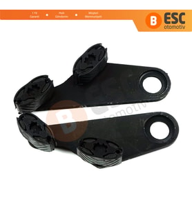 Renault Megane MK2 2002-2008 7701209744 İçin Sunroof Metal Ayak ve Şipidak Badem Klips Tamir Seti