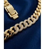 Xuping Parlak Taşlı Gurmet Bileklik 14K Gold