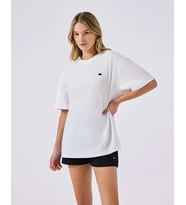 Ellesse 6SF5043-OF Kadın Tişört - Kırık Beyaz