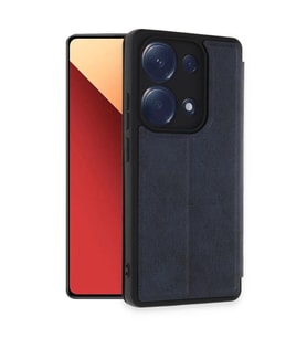 Xiaomi Redmi Note 13 Pro 4g Kılıf Flip Cover - Lacivert