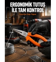 Northcity Güçlü Kavrama Sunan Profesyonel Uzun Çeneli Dövme Çelik Kargaburun - Ergonomik Tasarım ve Hassas Kontrollü Çalışma