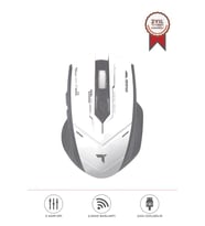 Torima TM-20 Beyaz-Gri Çift Modlu Kablosuz Oyuncu Mouse Fare