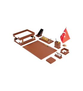 Liya sümen Takımı 11 Parça Taba Masa Bayraklı