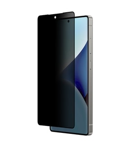 Samsung Galaxy S25 ​​​​​​​​​​​​Ultra Hayalet Ekran Koruyucu Kırılma Direnci Yüksek Rika Privacy Premium Glass (Siyah)