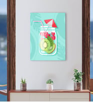 BK Gift Cafe & Bar & Restaurant Konseptli Kanvas Tablo-50