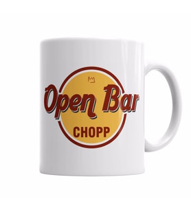 Lion Open Bar Hard Rock Kupa Bardak Porselen