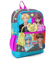 Coral High Mavi Anime İlkokul ve Günlük Sırt Çantası - Kız Çocuk