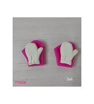 YY0036 Yılbaşı Eldiven Tekli Silikon Kalıp