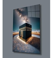 Kabe Modern Cam Tablo Yapay Zeka Hediyelik Büyük Tablo Ev Ofis Dekoru