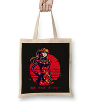 Asuka Langley Sohryu Evangelion Bez Çanta Uzun Saplı