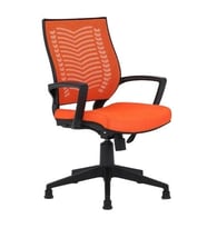 Yumi Orange Fileli Pingolu Çalışma Koltuğu