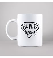 En Süper Anne ( Super Mom ) Tasarımlı Kupa