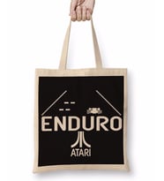 Atari Enduro Oyun Game Over Bez Çanta Uzun Saplı