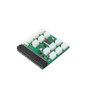 12 Port Güç Kaynağı Led Kesme Panosu 12 V Çıkış 6pin