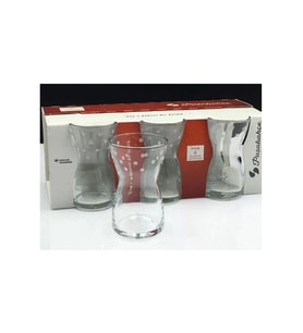 Paşabahçe 42991 Irmak Nokta Çay Bardağı 125cc 6 Lı (Şeffaf)
