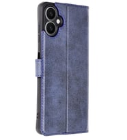 Newface Samsung Galaxy A06 Kılıf Trend S Plus Kapaklı Kılıf - Lacivert