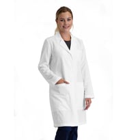 Barco Caring BE500  Medikal Giyim Kadın Doktor Önlük Hemşire Lab Coat (Beyaz)