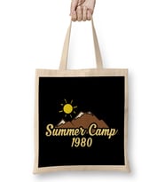 Summer Camp 1980s Vintage Retro 80s Campers Bez Çanta Uzun Saplı