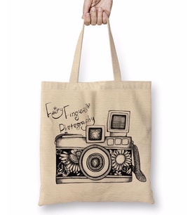Foto Camera Fotoğrafçı Foto Bez Çanta Uzun Saplı