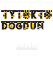 İnşaat Partisi İyiki Doğdun Yazı - 2 mt (STD)