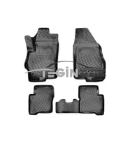 Fiat Linea 2012 3D Havuzlu Paspas Siyah