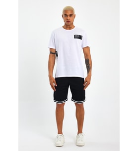 Erkek Bisiklet Yaka Regular Fit Tokyo Baskılı Tişort SPR23ts303 (Beyaz)