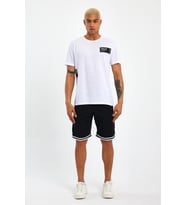 Erkek Bisiklet Yaka Regular Fit Tokyo Baskılı Tişort SPR23ts303 (Beyaz)