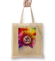 Ohm Om Symbol Bez Çanta Uzun Saplı